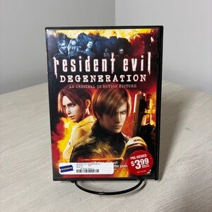 Resident Evil Degeneration Animated Zombie Horror Film DVD Sony Pictures 2008